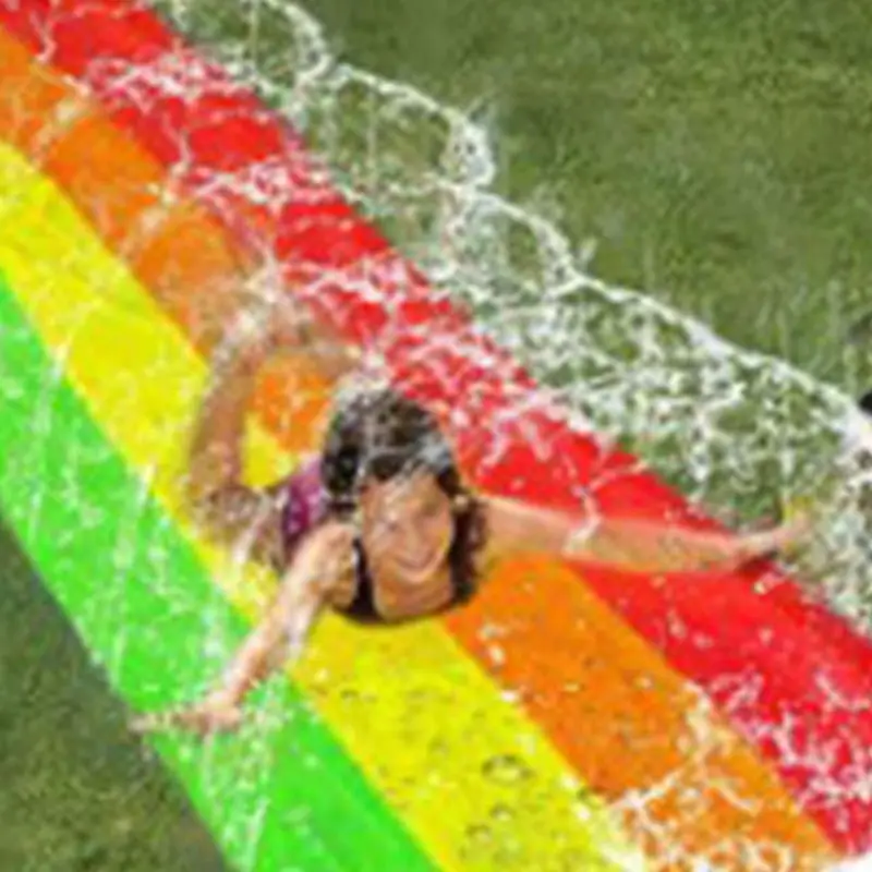 

Children Surf Water Slide Outdoor Summer Surfboard Garden Funny Splash Pool