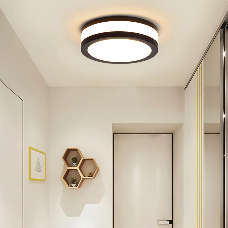 Современный светодиодный потолочный светильник коридор лампы для Спальня