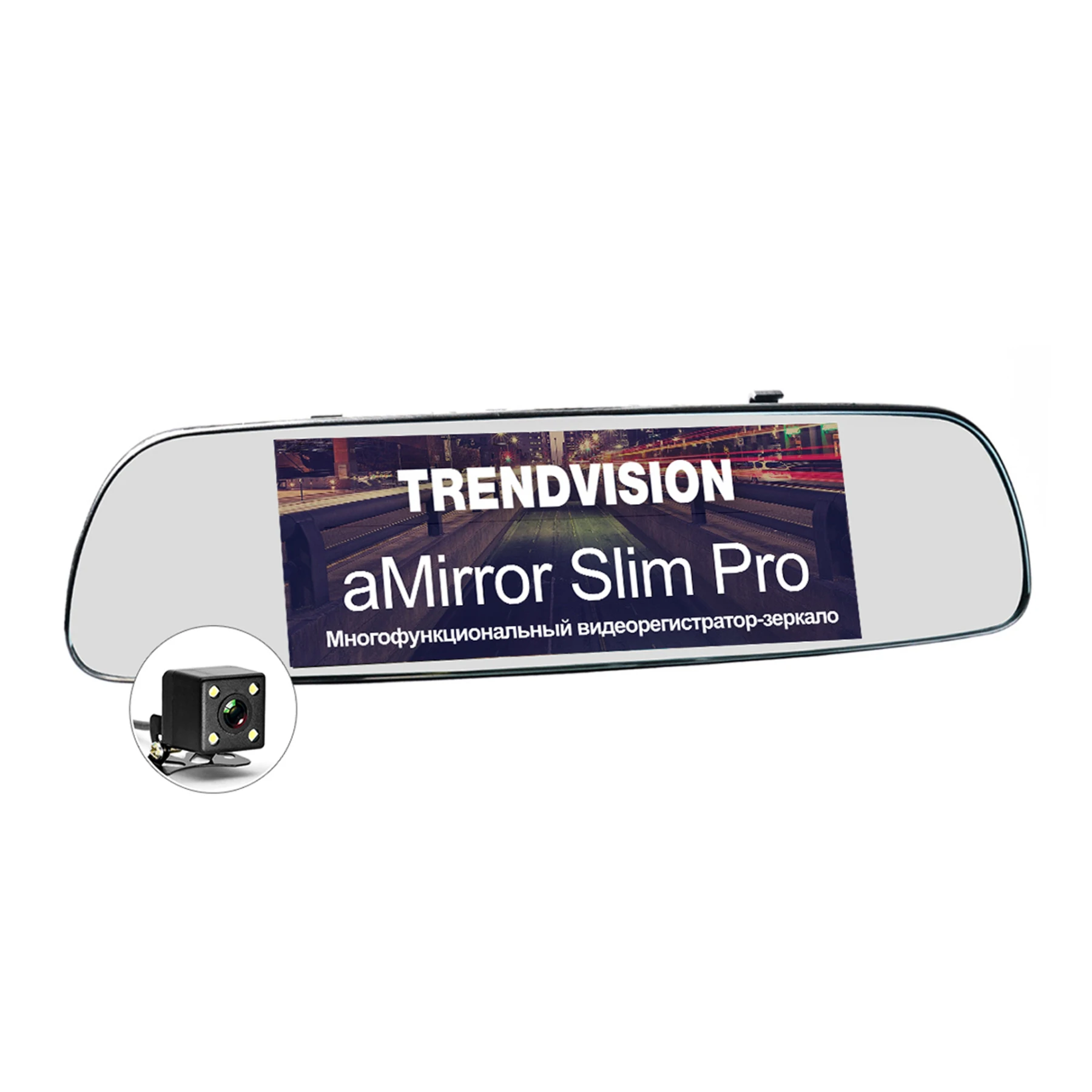 TrendVision aMirror Slim Pro|Видеорегистратор для видеонаблюдения| |