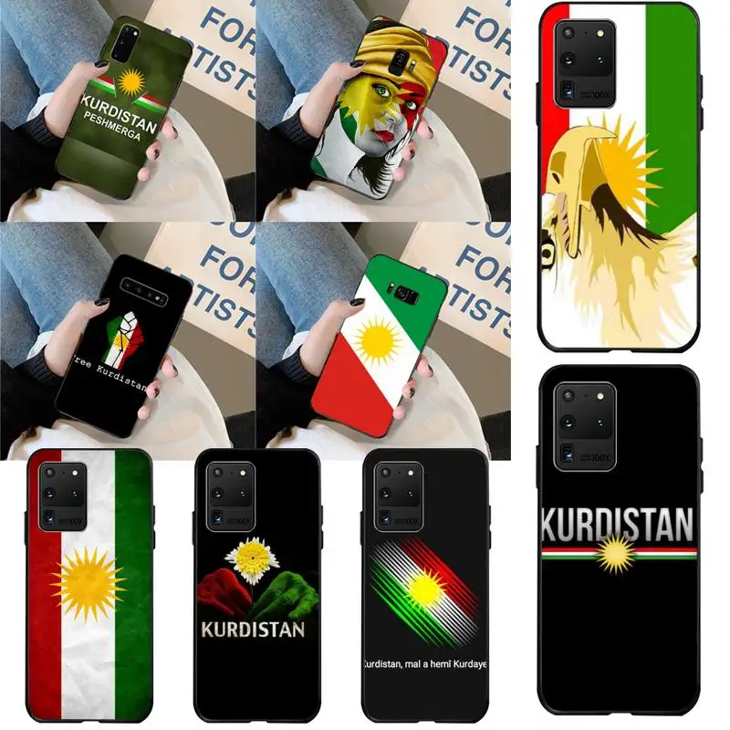 NBDRUICAI Kurd курдский флаг Курдистана TPU Мягкий силиконовый чехол для телефона Samsung S20