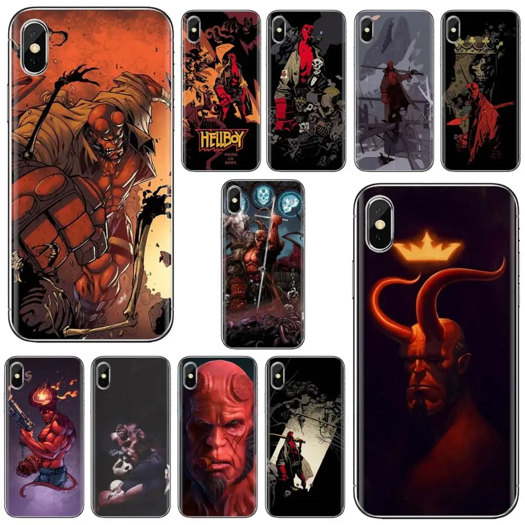 Hellboy Hell Boy Comic Character мягкий TPU чехол для телефона Samsung Galaxy A10 A30 A40 A50 A60 A70 S6 Active Note 10 Plus