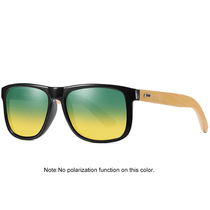 

Men Driver Shades Male Vintage Sun Glasses Men Wood Spuare Glasses Mirror Summer Brand Design Polarized Sunglasses Gafas De Sol
