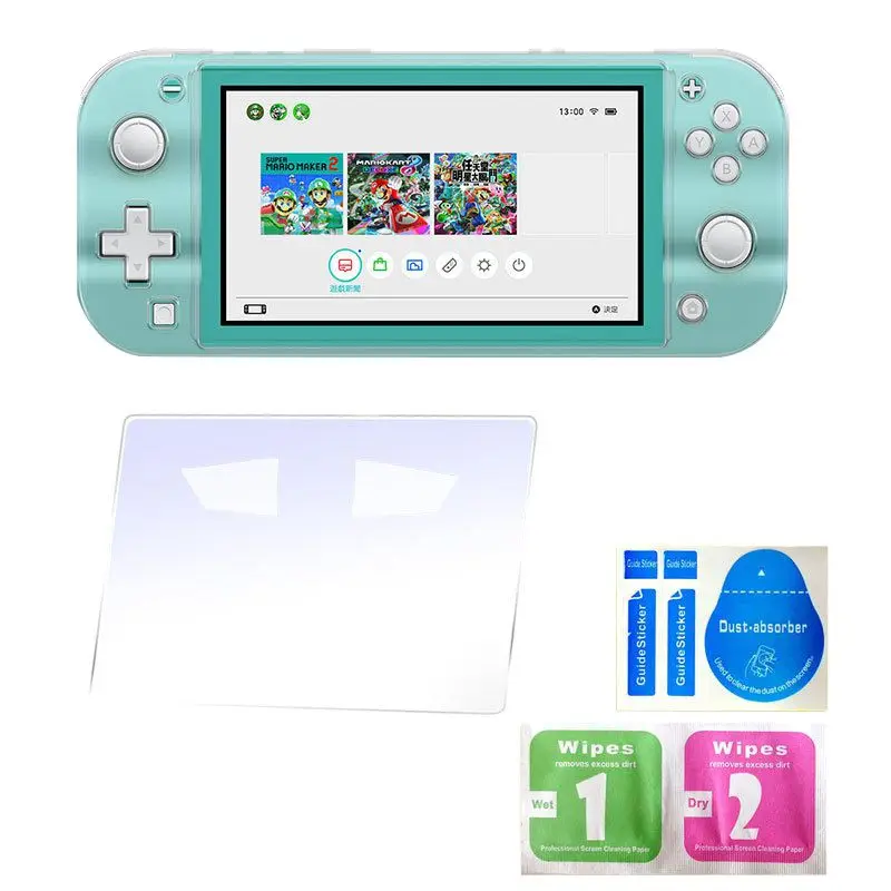 Горячий отдайте экран закаленная пленка Новый переключатель прозрачный