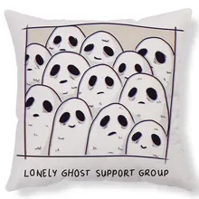 Halloween Pillowcase To Map Custom Pillow Modern Style Simple Atmosphere Pillowcase Car Cushion