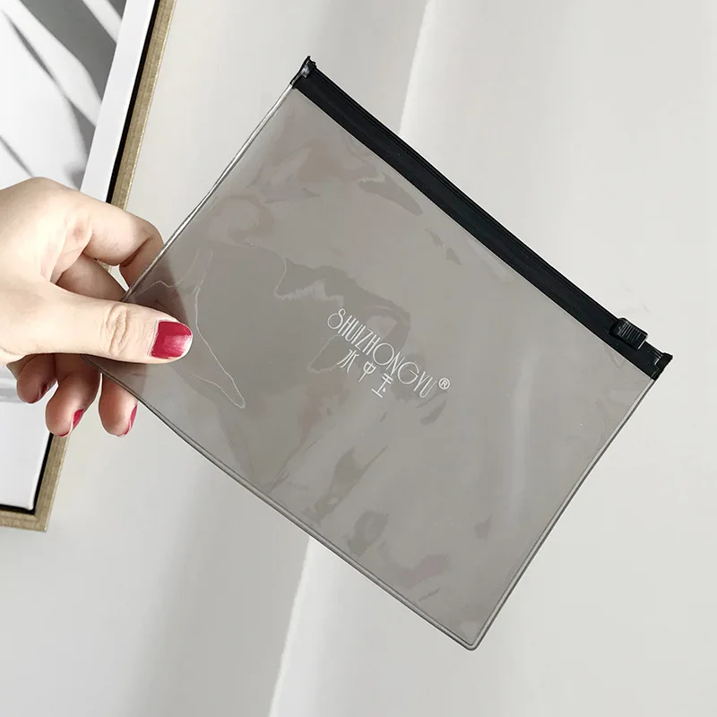 

Women's Fashion Storage Bag Earrings Necklace Sealed Transparent Bag Jewelry Ring Earrings Dust Mid Bag Wholesale 2019 Hot Sales