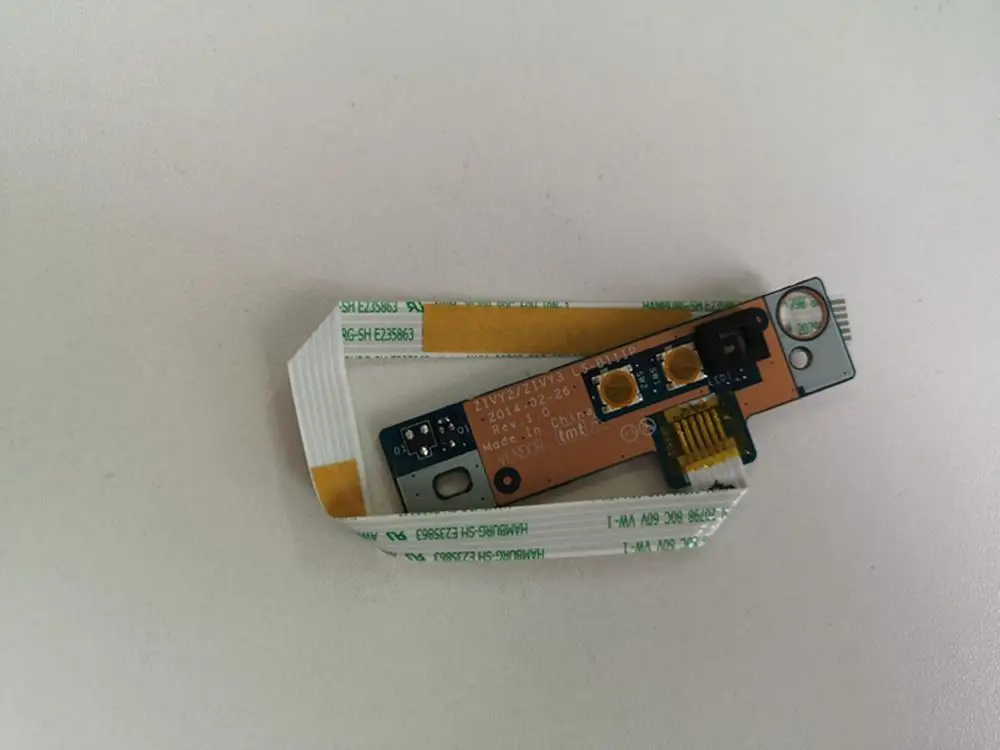 

Original for Lenovo Y50-70 Y70-70 Power Switch Button Board w/Cable LS-B111P