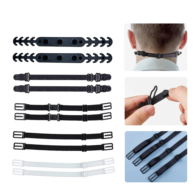 

Adjustable Mask Extension Mask Strap Anti-Slip Ear Grips Rope Salvaorejas Mascarillas Mask Elastic Ear Saver Clip Hook Buckle