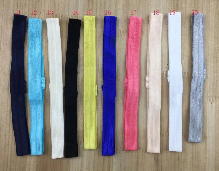 20 шт./лот 1 5 см Ширина враг эластичное оголовье дешевые повязка на голову