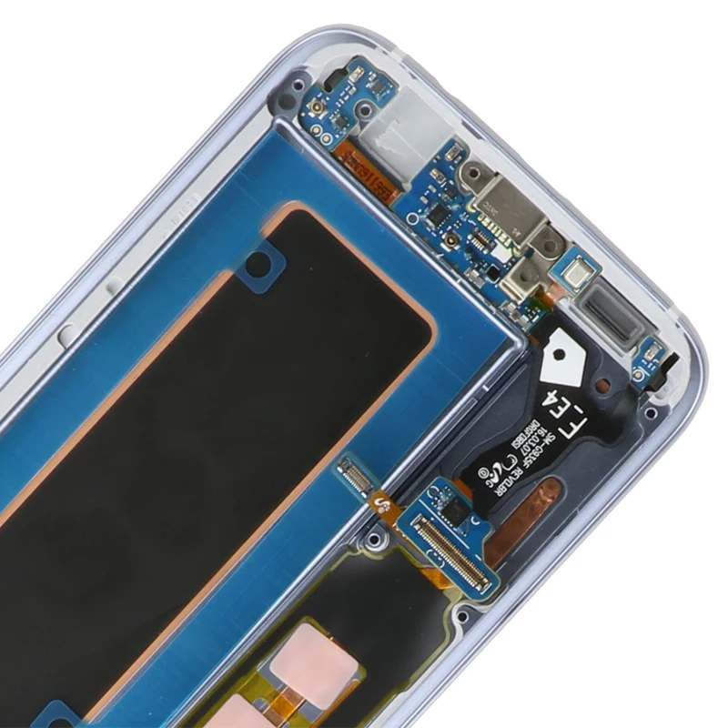 5 &quotсупер AMOLED LCD для SAMSUNG GALAXY S7 Edge G935 G935f с рамкой ЖК дисплей сенсорный экран