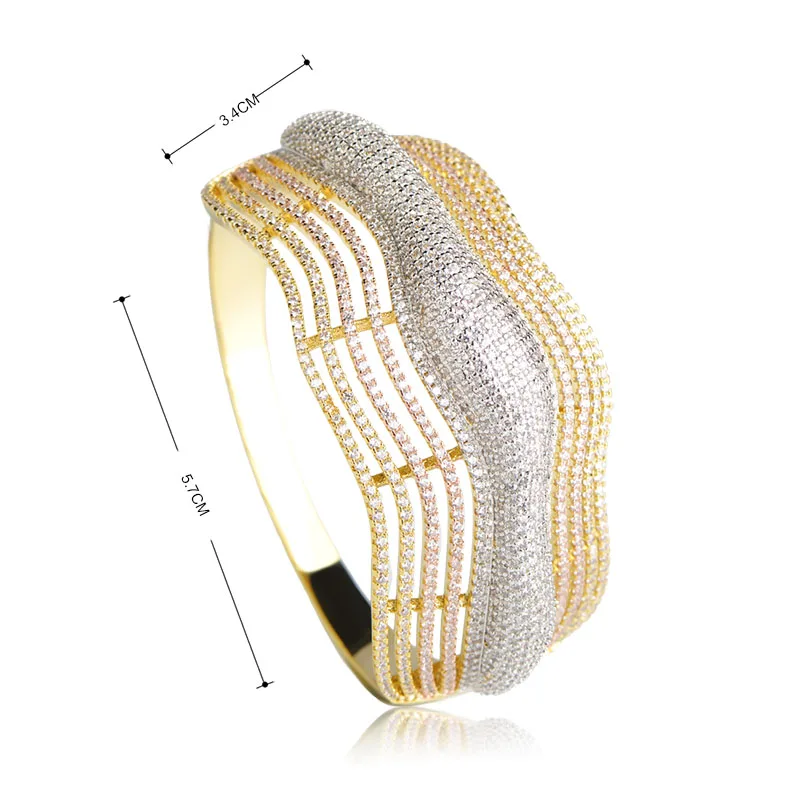 Женский ювелирный комплект из колье и серёг с фианитом | Украшения аксессуары