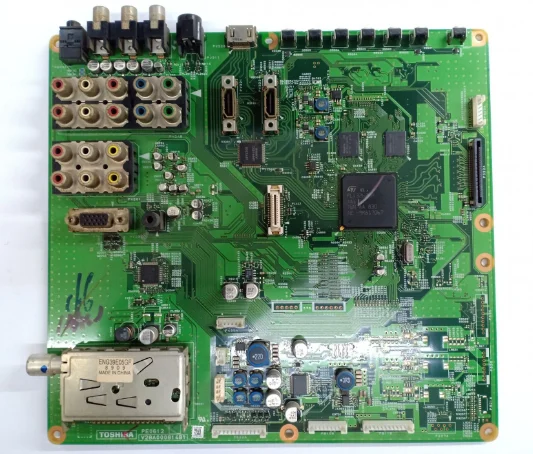 

Хороший тест на материнскую плату 46CV500C PE0612 V28A000814A1 экран LTA460HB07