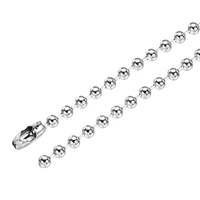 uxcell 4 pcs pull chain extension 36 inch long 0 18 inch diameter beaded link with clasp for chandelier light craft making