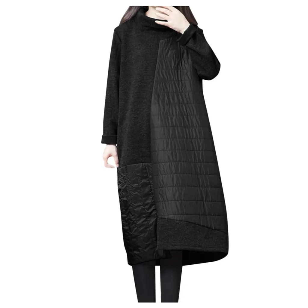 Модное женское платье Ретро стиль повседневный свободный сарафан элегантный