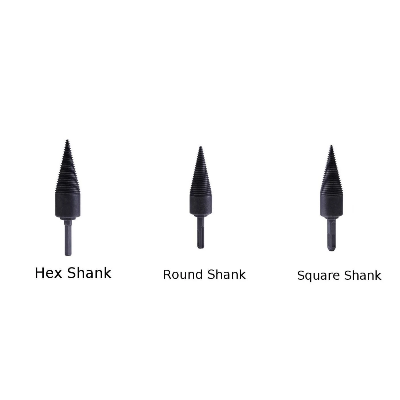 

45mm Drill Bit Chop Wood Splitting Tool Log Splitter Cone Firewood Chopper Household Kindling Breaking Machine Woods Drill Bits