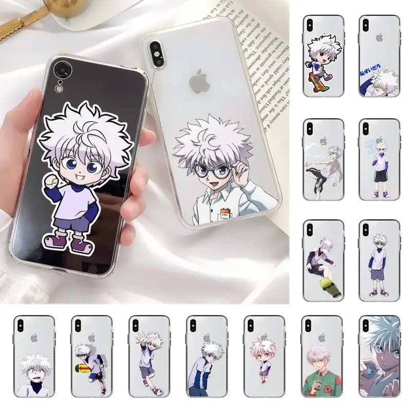 YNDFCNB чехол для телефона с изображением аниме охотника x Hunter Killua iPhone 11 12 pro XS MAX 8 7 6 6S