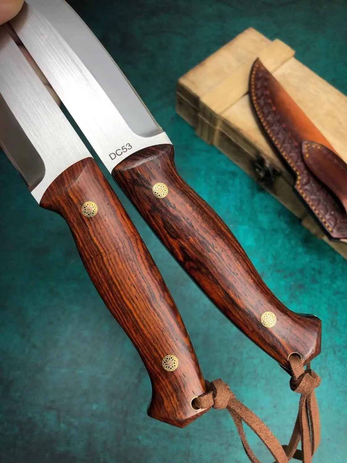 Японский охотничий нож DC53 из стали для самообороны в джунглях уличный острый