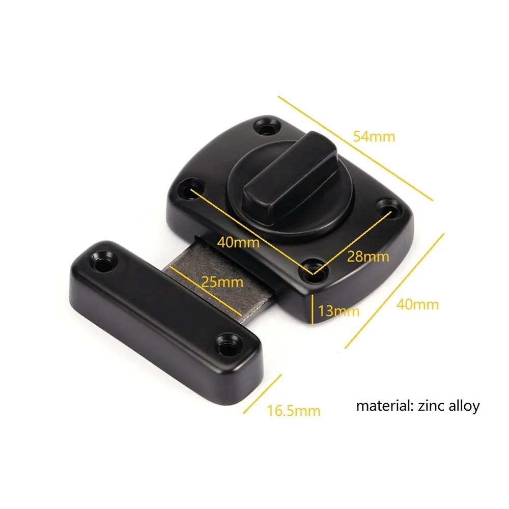 2 шт./лот Домашняя безопасность универсальная дверная защелка ворота раздвижные