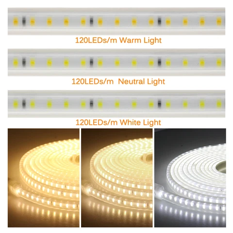 TRANYTON Светодиодная лента 220В 120LED