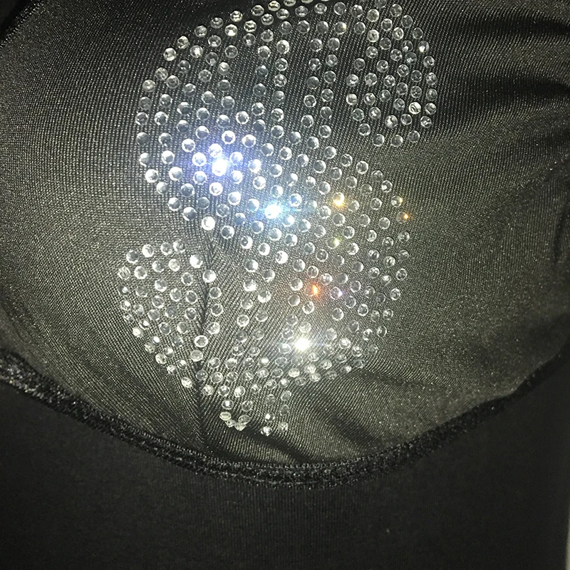 Женское сексуальное бикини с лямкой на шее низким вырезом в стиле пэчворк