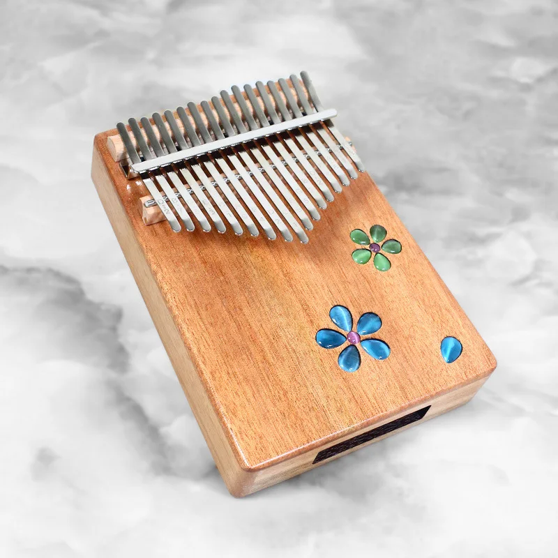 

17-tone thumb piano beginner finger piano kalimba entry musical instrument factory