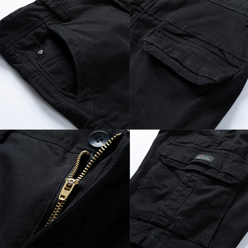 

Mens Military Cargo Shorts Summer Mens Cotton Shorts Men Casual Shorts Pocket Loose Shorts Fashion Shorts