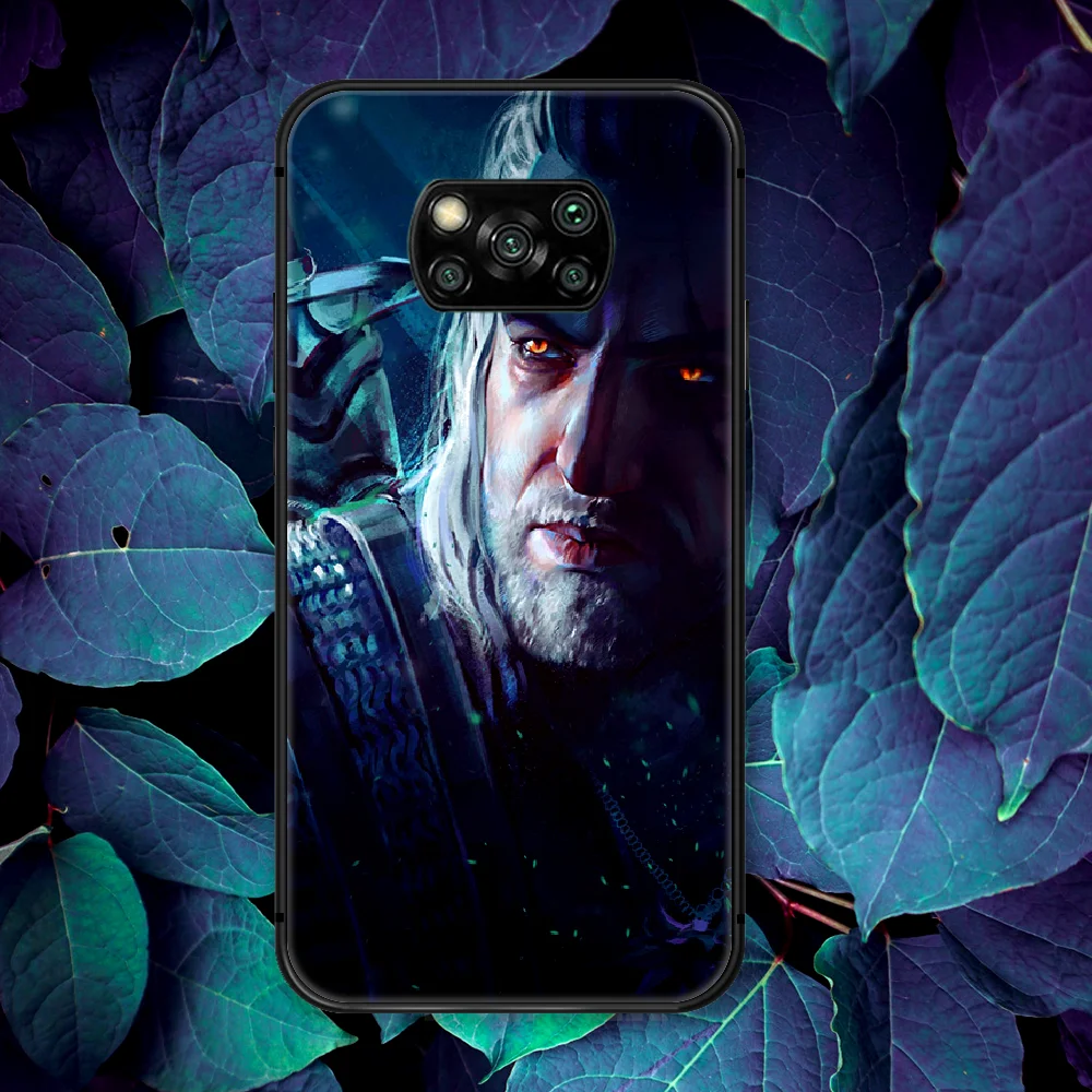 

Witchers Geralt Game Phone Case For Xiaomi Mi Note 10 A3 9 MAX 3 A2 8 9 Lite Pro Ultra black Cover 3D Cell Fashion Etui Silicone