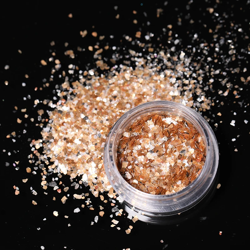 1 коробка порошка для ногтей цветная розовая зеленая серия Дизайн 3D дизайн