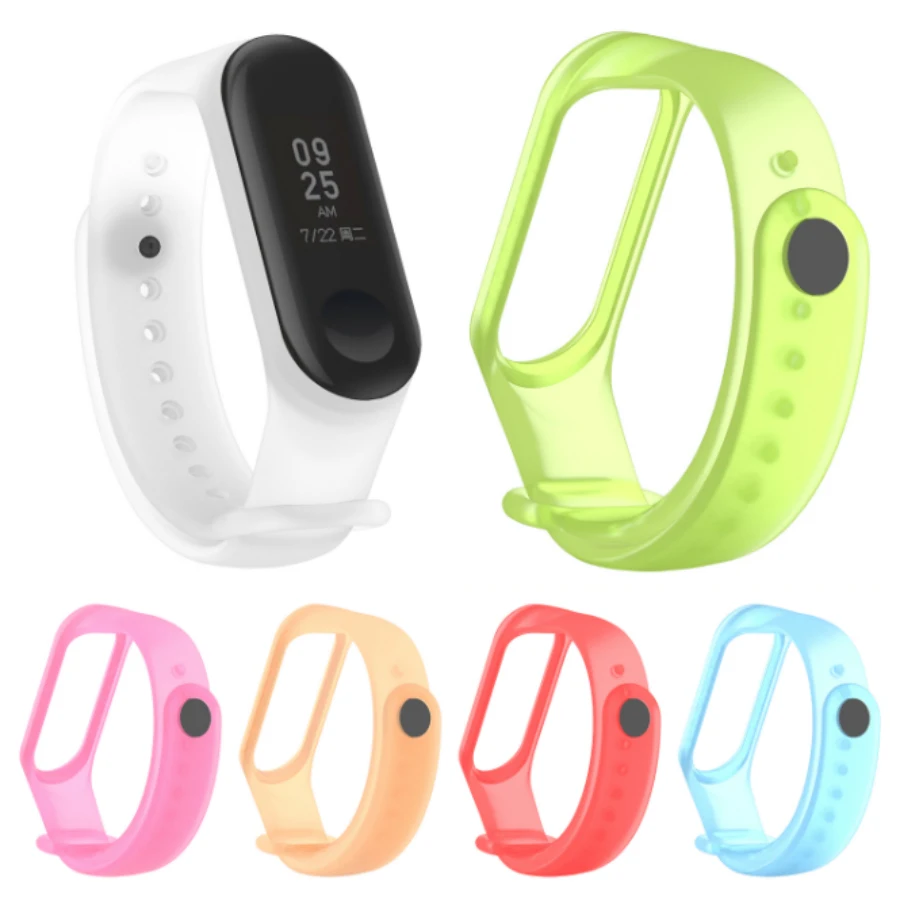 Для mi Band 4 спортивный силиконовый браслет для Xiaomi mi band 4 3 Аксессуары для браслетов mi Band 3 сменный Браслет