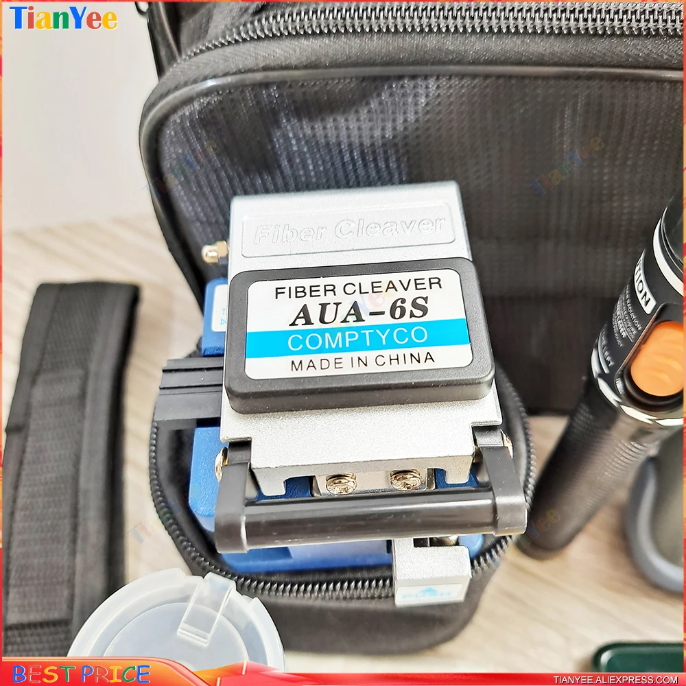 FTTH инструментарий с оптическим измерителем мощности OPM -70 ~ 10 дБм + фонарь мВт VFL