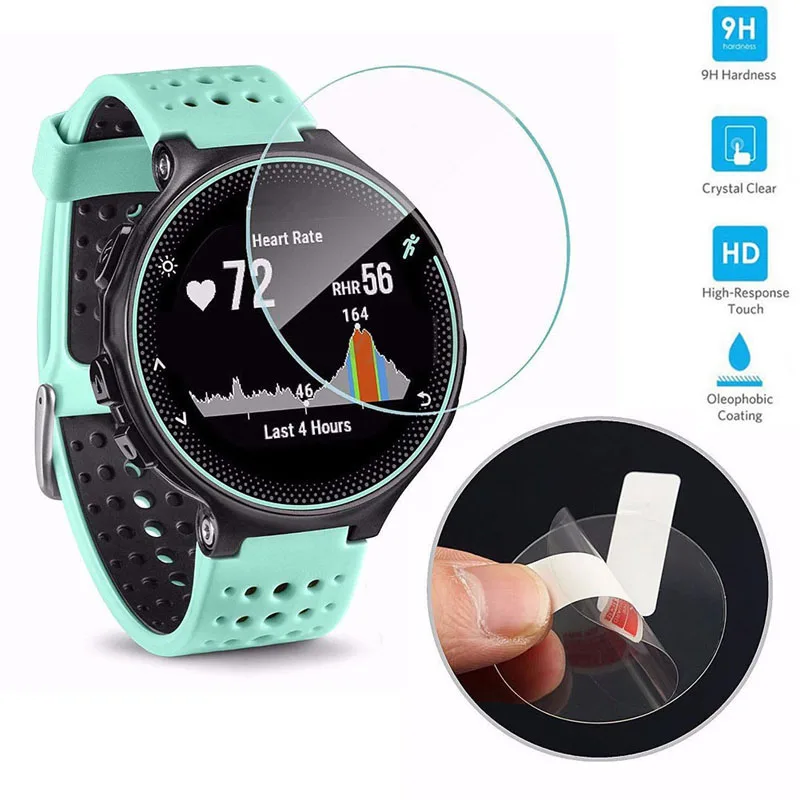 

1PC 9H Tempered Glass Screen Protector For Garmin Forerunner 230/225/235/620/630