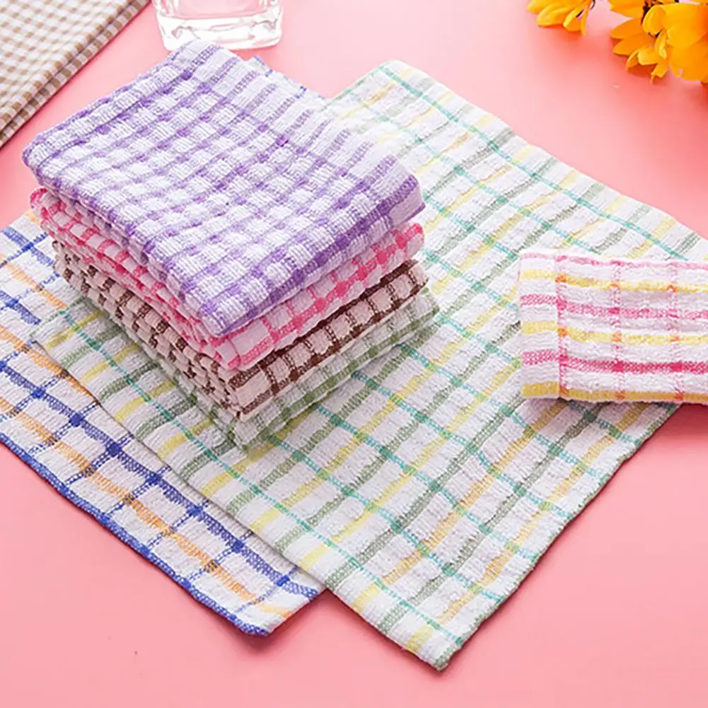 

Rag Cleaning Cloth For Washing Dishs Kitchen Supplies Kitchen Double Side Absorbent Dishcloth Special Soft Kitchen Tool