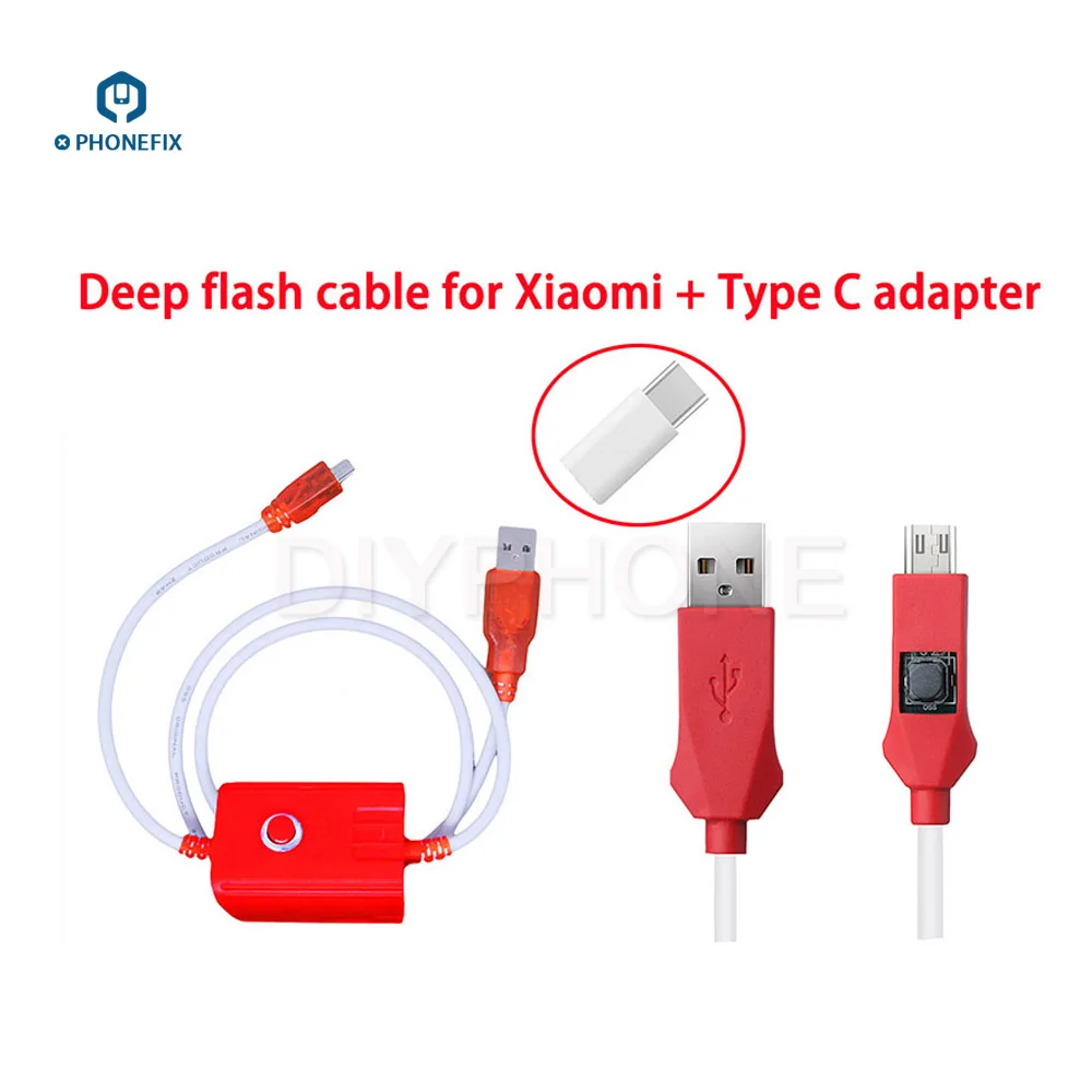 Для Xiaomi Redmi Deep Flash Repair кабель Type C адаптер открытый порт 9008 быстрая загрузка