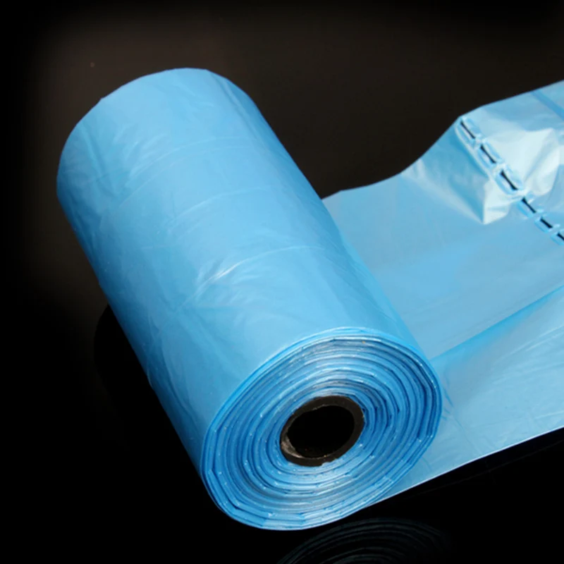 40 рулонов синих мешков для уборки домашних животных мусорные мешки мешок отходов