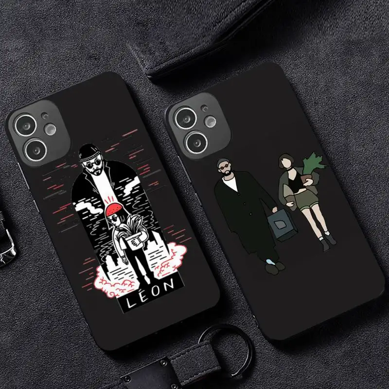 

Leon the Professional Phone Case for iPhone 12 11 mini pro XS MAX XR 8 7 6 6S Plus X 5S SE 2020