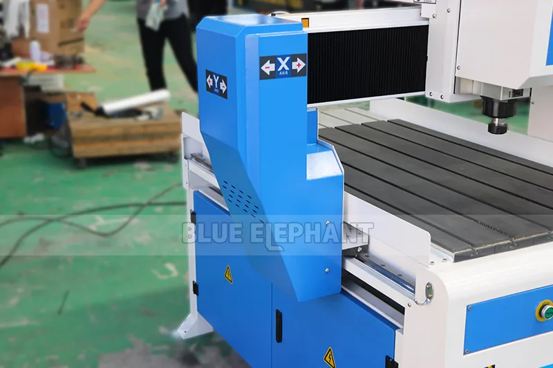 Blue elephant 6090 рекламный фрезерный станок с ЧПУ 3 кВт Италия HSD шпиндель с воздушным охлаждением станок с ЧПУ 600*900 мм рабочая зона