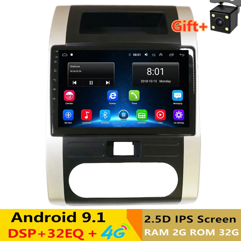 10 1 &quot2.5D IPS экран Android 9 автомобильное радио мультимедиа DVD видео плеер навигация GPS