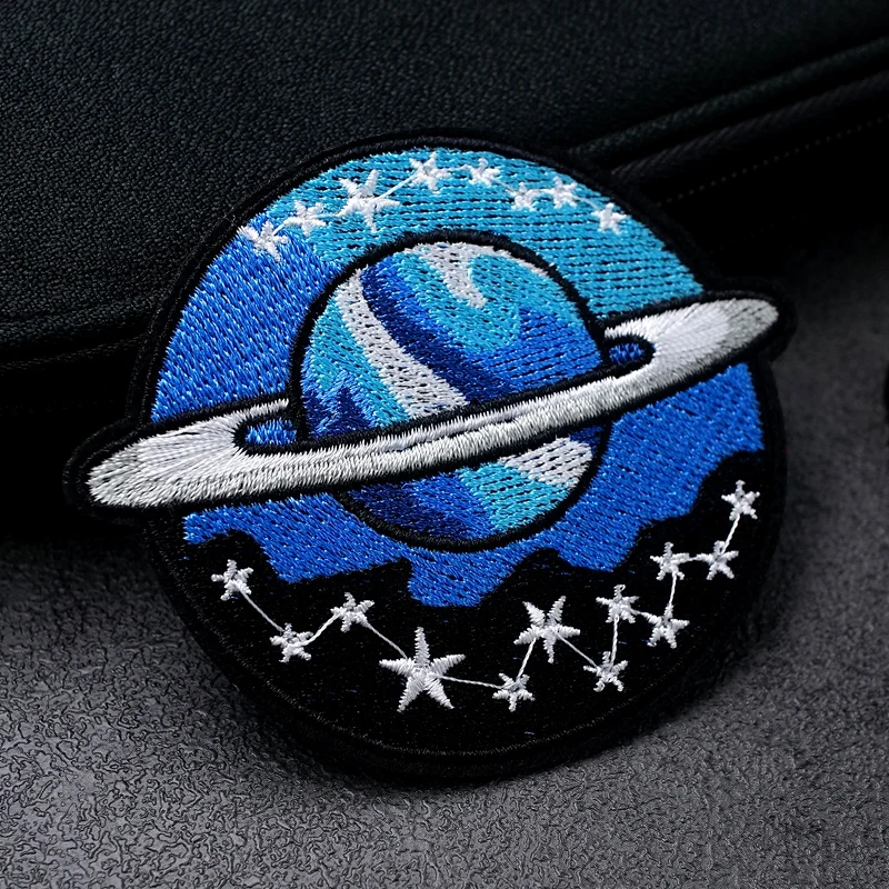 Нашивки с вышивкой звездное небо размер: x см | Заплатки