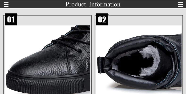 Abnkarwin/зимние мужские кожаные ботинки; Botines botas hombre; мужские ботинки; Buty Zimowe Botte Homme Stivali Uomo; водонепроницаемые ботильоны; 48
