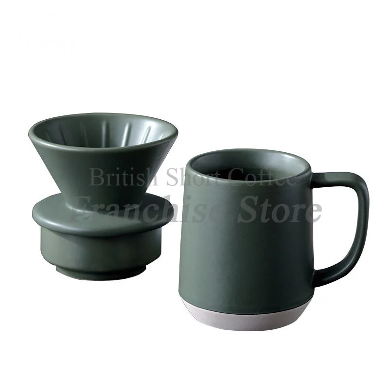 

300ml Ceramic Hand Brewed Coffee Cup Filter Cup Afternoon Tea Cup Morphine Milk Cup Office Gift Creative Cup Coffee Percolators