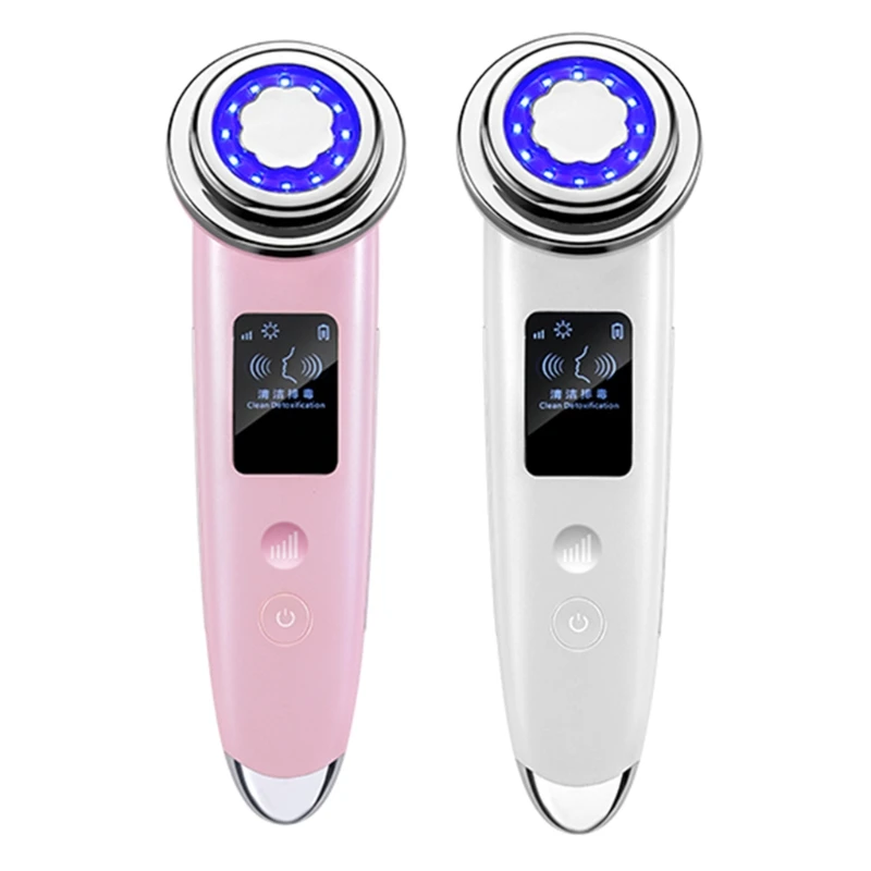 

Face Lifting Machine Vibration Massager Rechargeble Skin Tightening Moisturing Massage Face Cleaning Tight Firming Eye Care G99E