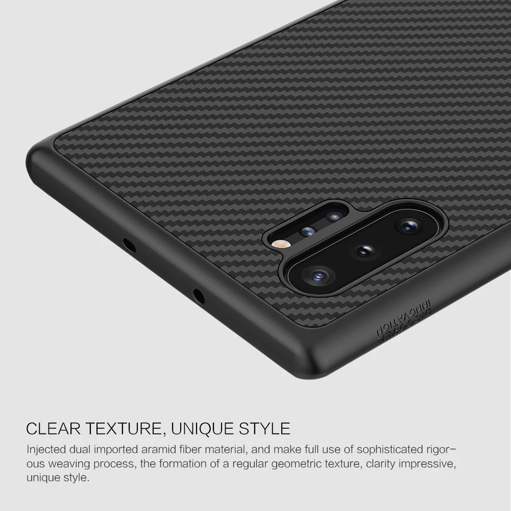 NILLKIN для samsung Note 10 Plus чехол для samsung Note 10 чехол из углеродного синтетического волокна задняя крышка для Galaxy Note 10+ Note10 5G
