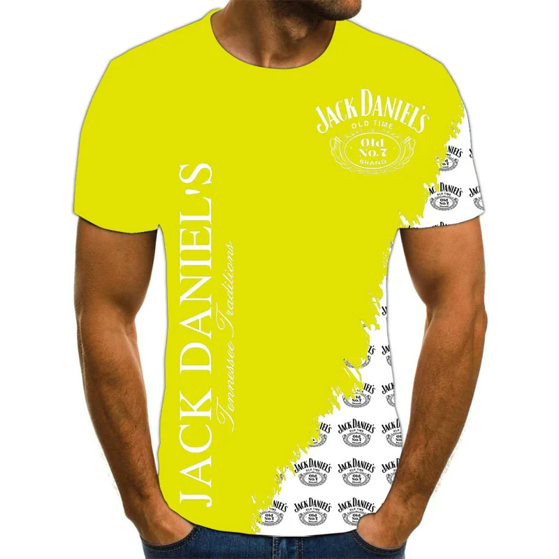 

2021 The English Alphabet New Summer Men Short Sleeve O-Neck T-shirt Casual Breathable Men's Tops tee Fashion 3D Print T-shirt