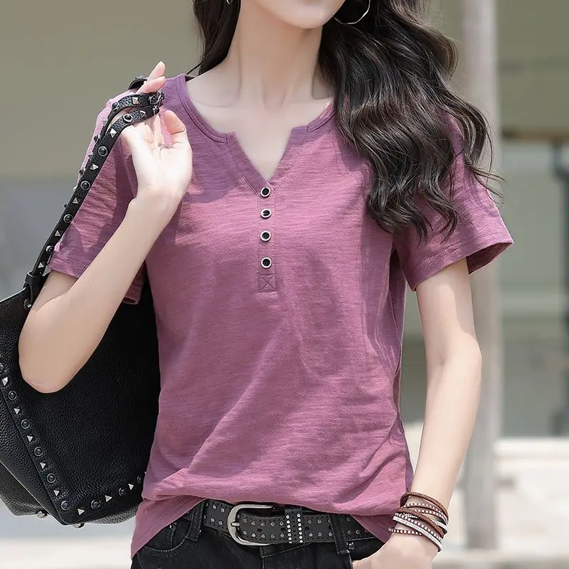 

2020 Women Shirt , Lady Top Short black Sleeve Garment