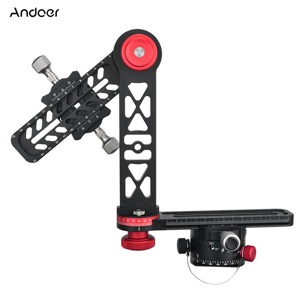 Andoer панорамная головка 720 градусов с панорамной опорой шарнирный штатив шаровой