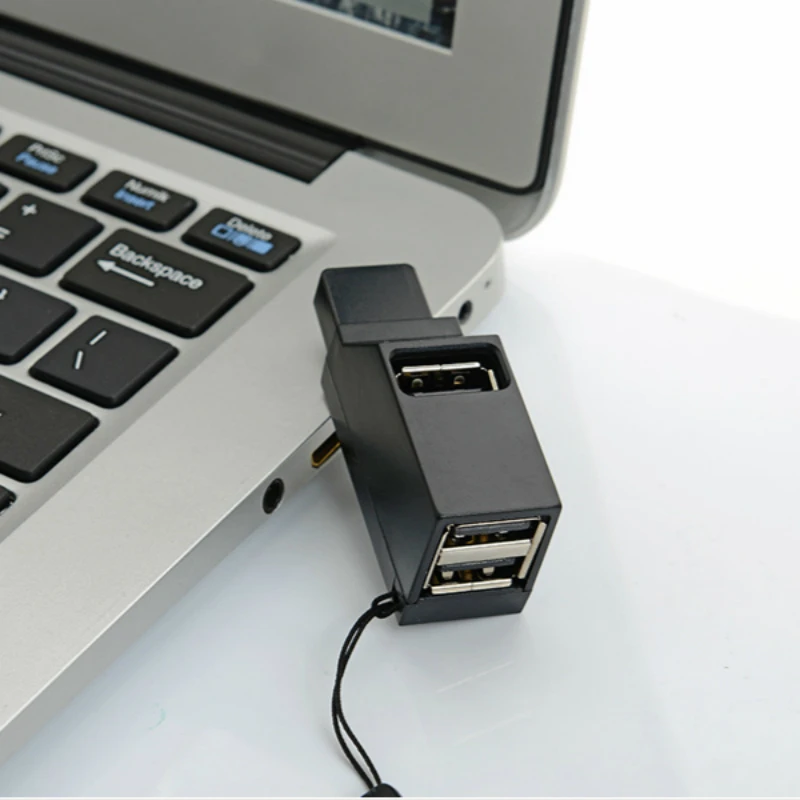 USB-концентратор 2 0 с 3 USB-портами для ПК компьютерные аксессуары | Компьютеры и офис