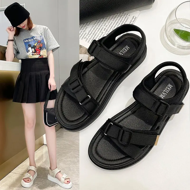 

Casual Sandals Women 2021 Summer New Korean Fashion Women's Sports Sandals All-match Comfortable Beach Women's Sandals