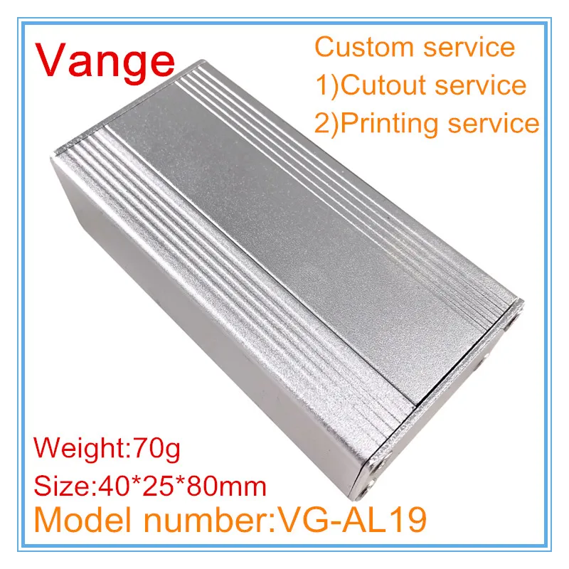 Алюминиевый корпус для инструментов 1 шт./лот 40*25*80 мм 6063-T5 | Обустройство дома