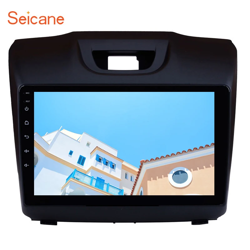Seicane 2Din GPS автомобильное радио стерео 9 дюймов Android 1 для Isuzu D MAX Chevrolet S10 2015 2016 2017 2018