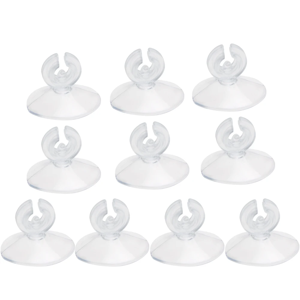 

10X Aquarium Sucker Suction Cup for 4/6mm Air Line Pipe Tube Wire Holder