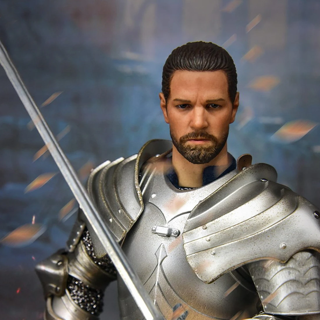 1/6 30 см средневековый Солдат модель Реалистичная Headsculpt DIY подвижный в готическом стиле рыцарей военный деятель